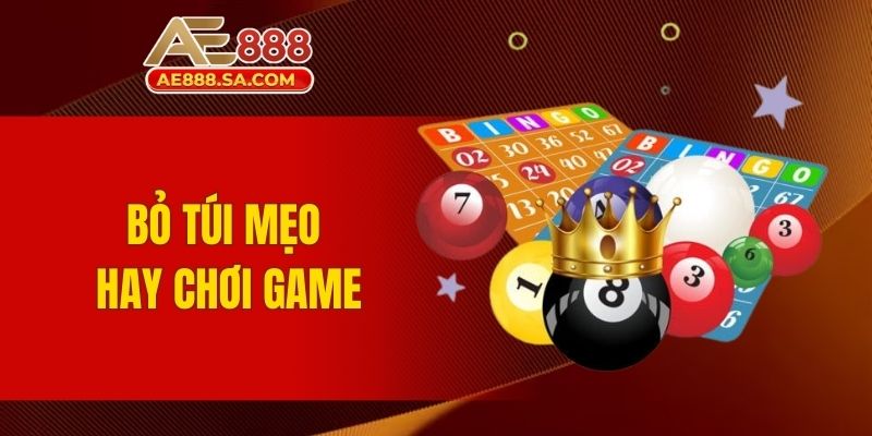 Soi Cầu AE888 - Khám Phá Cách Dự Đoán Lô Đề Chuẩn Xác Nhất Bỏ túi mẹo hay chơi game