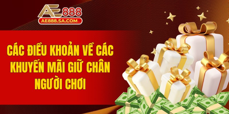 Điều Khoản Và Điều Kiện AE888 - Quy Định Hội Viên Nên Biết Các điều khoản về các khuyến mãi giữ chân người chơi