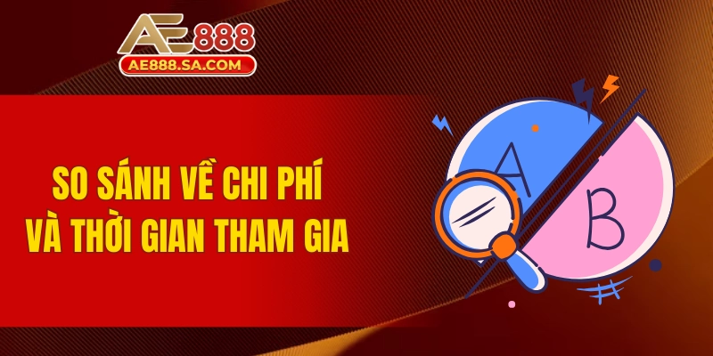 So Sánh Casino RNG Vs Casino Live AE888 Chi Tiết Nhất So sánh Casino RNG vs Casino Live AE888 về chi phí và thời gian tham gia